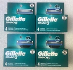 4X Gillette MACH3 Men's Refills Razor Blades, Cartridges Each (16 Total). Fixed Price $32.95.