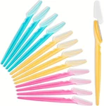 12 Pcs Eyebrow Razor, Multipurpose Exfoliating Count (pack Of 1). Fixed Price $12.99.