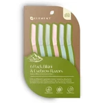 N-element Sustainable Wheat Straw Bikini Eybebrow Razors 6PK. Fixed Price $11.99.