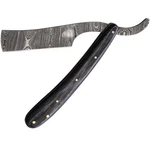 Marbles Razor Pocket Knife Black Pakkawood Folding Damascus Blade 606. Fixed Price $22.00.