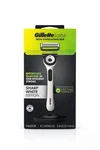 Gillette Labs Sharp White Edition Exfoliating Bar Razor With Refill + Stand. Fixed Price $14.95.
