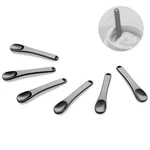 Tekson Pieces Metal Cosmetic Skincare Spatula, 1 Count (pack Of 6), Black. Fixed Price $10.19.