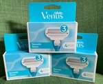 Gillette Venus Smooth Razor Blade Refill 4 Cartridges 3 Packs Total Of 12. Fixed Price $14.95.