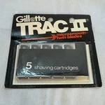 Gillette Trac Ii Microsmooth Blades Nos Vintage 5 Pack Cartridges Refills Razor. Fixed Price $12.99.