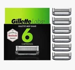 Gillette Labs Men's Blade W/exfoliating Bar 6 Refills***free Shipping***. Fixed Price $25.00.