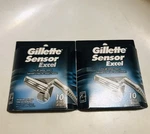 X2 Gillette Sensor Excel Razor Blades - 10 Cartridges Each. Fixed Price $26.95.