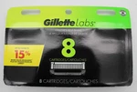 Gillette Labs 8 Blade Refill Replacement Cartridges - New. Fixed Price $29.95.