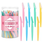 100 Pcs Eyebrow Razor And Face For Women Men, Safe Beginner-friend. Fixed Price $18.04.