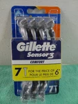 Gillette Sensor 7 Men's Disposable Razors With Comfort. Fixed Price $12.98.