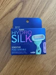 Schick Hydro Silk Sensitive Razor Blade Refills, 4 Count. Fixed Price $9.99.