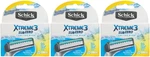 Schick XTREME3 Subzero Cartridges Pack Razor Blade Bundle 4CT. Fixed Price $22.99.