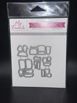 My Favorite Things - Heads Up Coordinating Dies Steel Craft Made Usa. Fixed Price $8.99.