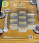 Venus Comfortglide Plus Olay Coconut Women's Razor Handle + 10 Blade Refills. Fixed Price $49.95.