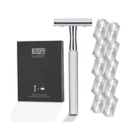 Double Edge Safety Razor With 10 Premium Stainless Steel Reusable S... Fast Ship. Fixed Price $25.99.