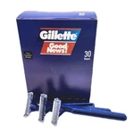 Gillette Good News Disposable Razors Twin Blade Pivoting Head/lubrastrip 30' Box. Fixed Price $21.83.
