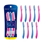 Dermaplaning Tool With Precision Eyebrow Cover 9CT Face Razor For Women Peach. Fixed Price $15.66.