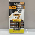 Bic Flex 5 Men's Refillable W Blade Razors, 1 Handle 7 Cartridges, Durable. Fixed Price $16.88.