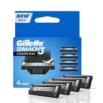 Gillette MACH3 Charcoal Razor Shaving Blades 4S Pack Replacement Cartridges New. Fixed Price $26.99.