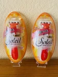 Two Bic Soleil Women Refillable Razors 4 Blades 2 Cartridges & Shower Holder. Fixed Price $19.00.
