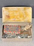 Vintage Razor Storage Tin W/ Barbasol Barber Shaving Kit C 30S 50S. Fixed Price $29.00.