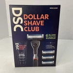 Lot Of 3X Dollar Shave Club 1 Handle, 4X 6 Blade Razor Cartridges & Butter. Fixed Price $16.99.