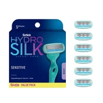 Sensitive Refills, 6 Count 5-BLADE Skin Razors For Women. Fixed Price $29.60.