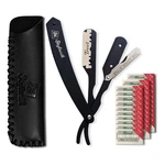Stylonik Professional Straight Edge Barber Razor 60 SINGLE/30 Doublesided S.... Fixed Price $43.84.