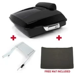 Razor Trunk W/backrest Mount Rack Pack For Harley Road King Street Glide 97-08. Fixed Price $195.51.