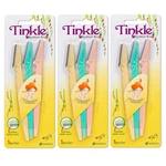 Tinkle Eyebrow Razor, 3CT Per Pack (3PK). Fixed Price $12.54.