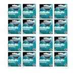 32 Count Gillette Razor Blade Refill Cartridges For (16 Packs Of 2). Fixed Price $45.99.