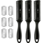 Maitys 3 Pcs Haircut Razor Comb 17.5 X Cm/ 6.89 1.18 Inch, Black. Fixed Price $11.32.