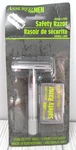 Assured Men Safety Razor 5 Stainless Steel Blades Double Edge New S1. Fixed Price $11.40.
