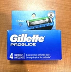 Gillette Proglide Men's Razor Blades 4 Cartridges Pack Could Vary, See Pictures. Fixed Price $15.99.