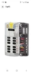 Blue Sea 5032 St Blade Split Bus Fuse Block 12 Circuits W/ Cover Ato Atc Dc. Fixed Price $45.58.