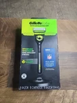 Nfl Gillette Labs Razor With Exfoliating Bar Stand Brand New Special Edition. Fixed Price $17.99.