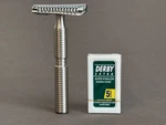 Yaqi Cnc Slant Double-sided Edge Safety Razor Aggressive Optional Stand. Fixed Price $34.99.