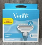 Gillette Venus Women's Razor Refill Cartridges (8-COUNT) Sealed. Fixed Price $14.99.