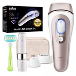 Ipl Hair Removal Device Smart App Heads White Bronze Braun PL7219 Skin Home. Fixed Price $805.99.