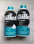 2 X Gillette Foamy Shaving Cream Sensitive -. Fixed Price $13.59.