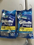 Gillette SENSOR2PLUS Lubrastrip Pivot Disposable Razors 20 Total New Ships Fast. Fixed Price $22.99.