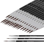 Best Model Miniature Paint Brushes Small Detail Art With Set 30 Pcs. Fixed Price $7.99.