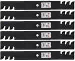 Rotary High-lift Toothed Blades For Giant Vac 0788 61" Deck. Fixed Price $105.69.