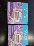 Gillette Venus Razor Blades Comfort Glide Freesia 2X4 Count Women's - New. Fixed Price $19.00.