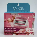 Gillette Venus Comfortglide White Tea 3 Blade Razor Refill 4 Cartridges,new!. Fixed Price $6.75.