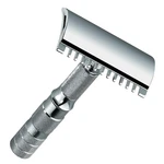 985C Travel Double Edge Safety Razor With Leather Case, Four-piece Compact Desig. Fixed Price $99.99.