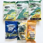 Schick Slim Twin ST2 Bic Disposable Razor Shaver For Men Lot. Fixed Price $44.99.