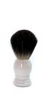 Golddachs Pfeilring, Badger Hair, White Polymer Handle Shaving Brush. Fixed Price $14.99.