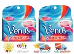 8 Gillette Venus Vibrance Razor Blades Refills Shaver Cartridges Women 2*4 Usa. Fixed Price $21.98.
