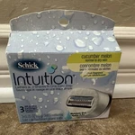 Schick Intuition- 3 All- In- One Cartridges/ Razors Triple Blades. Fixed Price $20.00.