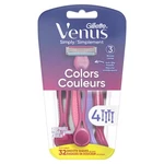 Gillette Venus Simply Colors Womens Disposable Razors 3-BLADE Pink Set 8 Ct. Fixed Price $16.99.